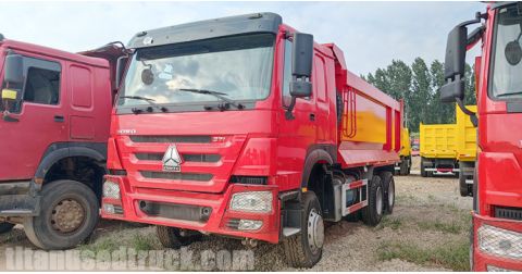 Used Howo 371 Dump Truck will be sent to Guyana