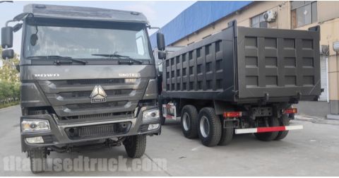 Used Howo 6x4 Dump Truck will be Shipped to Guam