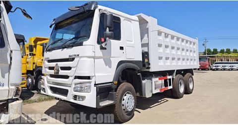 Used Sinotruk Howo 371 Dump Truck will be Sent to Nigeria