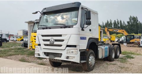 Used Howo 371 Tractor Truck is Ready to Tanzania
