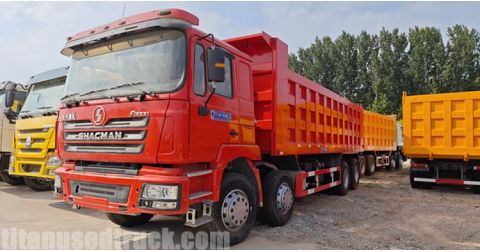 Used Shacman F3000 Dump Trucks will Send to Nigeria