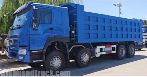 2nd Hand 8x4 Howo Dump Truck will Send to Cameroon
