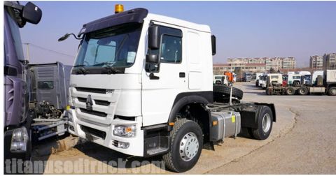 Used Howo Tractor Truck 4x2 will be Shipped to Tanzania