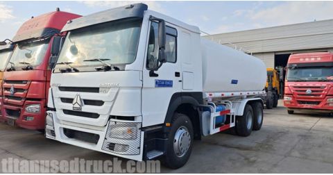Used Howo Oil Tanker Trucks 371 HP will Send to Kenya