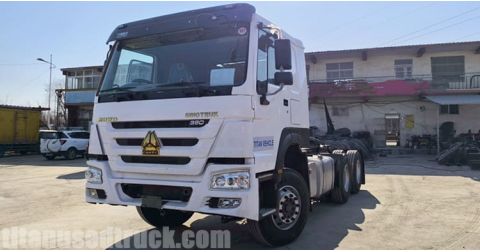 RHD 380 HP Sinotruk Howo Used Tractor Trucks will be Sent to Kenya