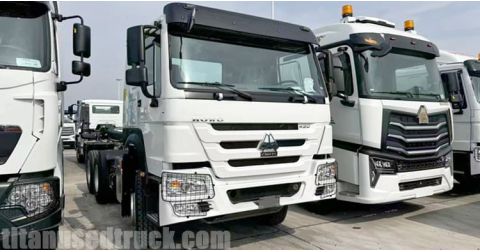 LHD 6x4 Used Howo Tractor Truck is Ready to Nigeria