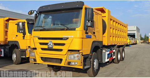 CNHTC 6x4 Used Howo Dump Truck will Send to Mozambique