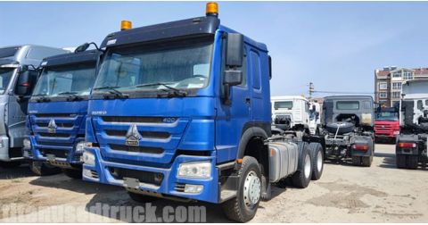 Complete Used Howo 6x4 Tractor Truck will Send to Benin