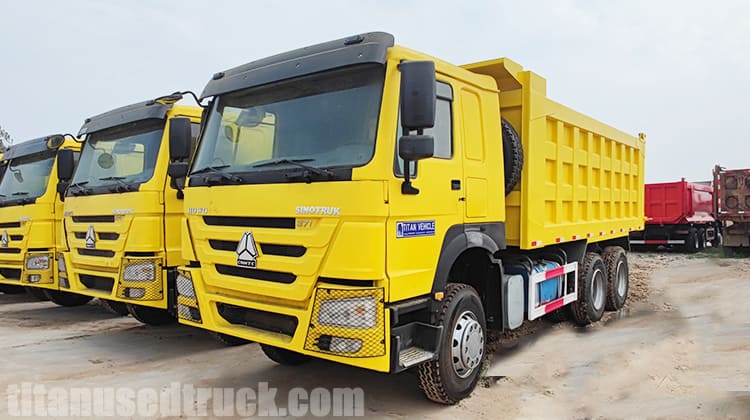 Used Howo Dump Truck 6x4 for Sale in Cameroon
