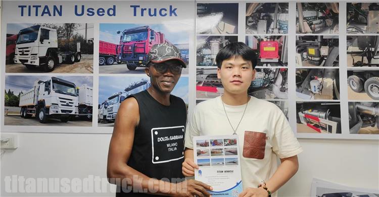 Used Howo Truck Tractor for Sale In Ghana