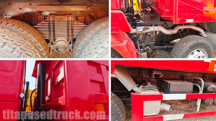 Used Shacman Dump Truck 8x4 for Sale in Zimbabwe