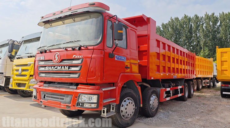 Used Shacman Dump Truck 8x4 for Sale in Zimbabwe