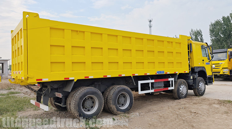 Sinotruk Howo 371 8×4 Pre Owned Howo Dump Trucks for Sale in Ghana