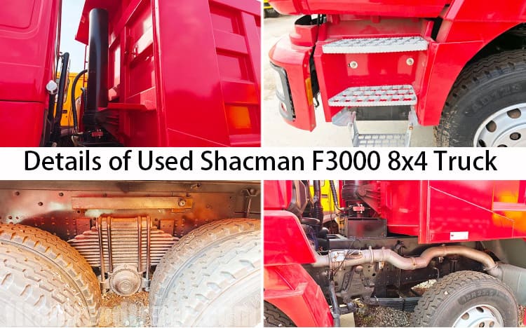 Used Shacman F3000 8x4 Trucks for Sale in Congo 
