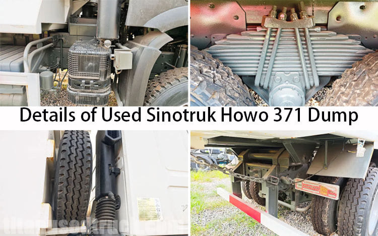 Used Sinotruk Howo 371 Dump Truck for Sale in Guam