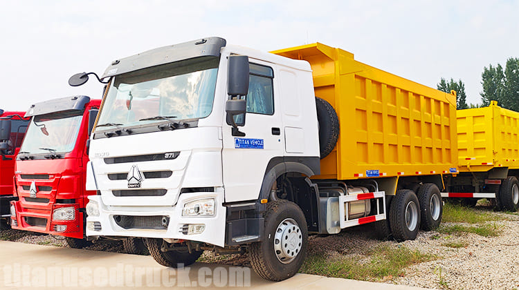 Used Howo 371 Dump Truck for Sale in Tanzanian