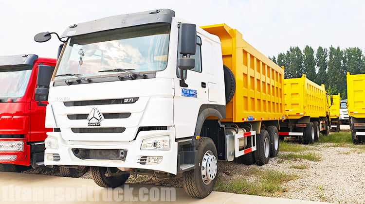 Used Howo 371 Dump Truck for Sale in Tanzanian