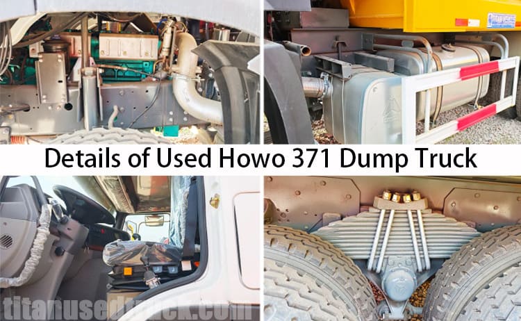Used Howo 371 Dump Truck for Sale in Tanzanian