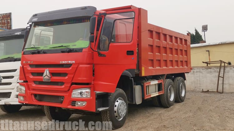 Used Howo Dump Trucks Near Me in Angola