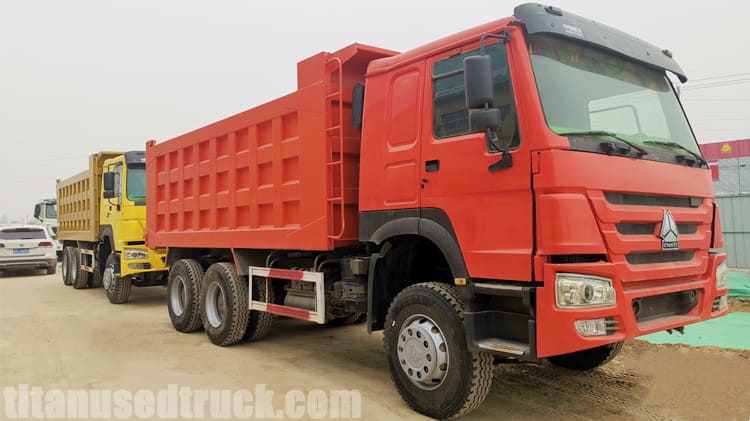 Used Howo Dump Trucks Near Me in Angola