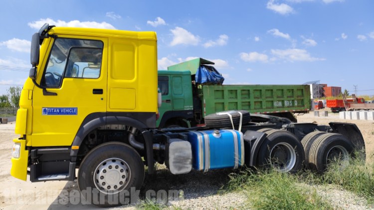 Mozambique Guests Visited TITAN VEHICLE to Buy Howo Sinotruk 2022