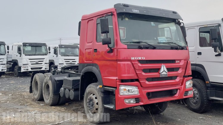371HP Howo 2022 Second Hand Tractor Truck in Guinea