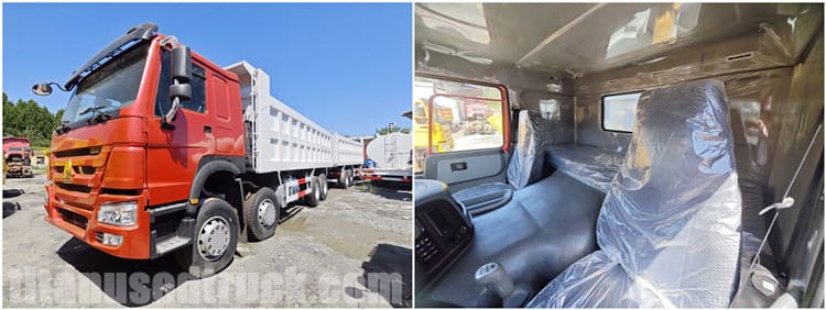 8x4 Used Howo Dump Trucks 2022 for Sale in Guam