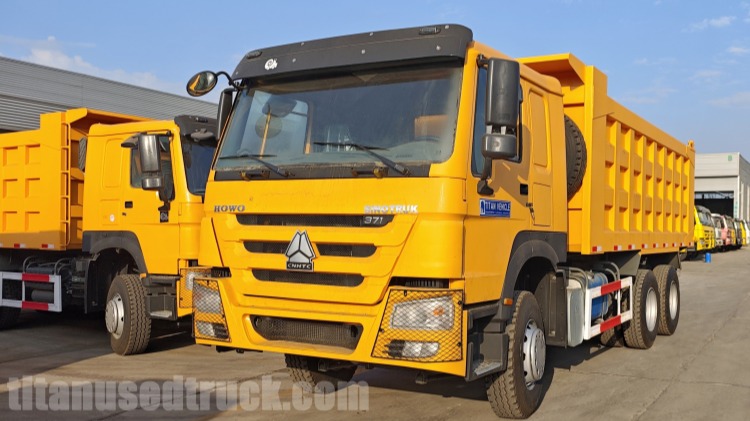 Used Howo 6x4 Tipper Trucks for Sale in Panama