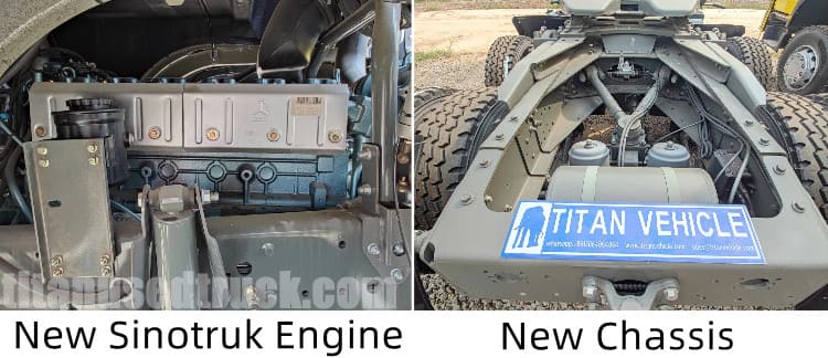 Used Howo 371 Tractor Truck Price in Tanzania