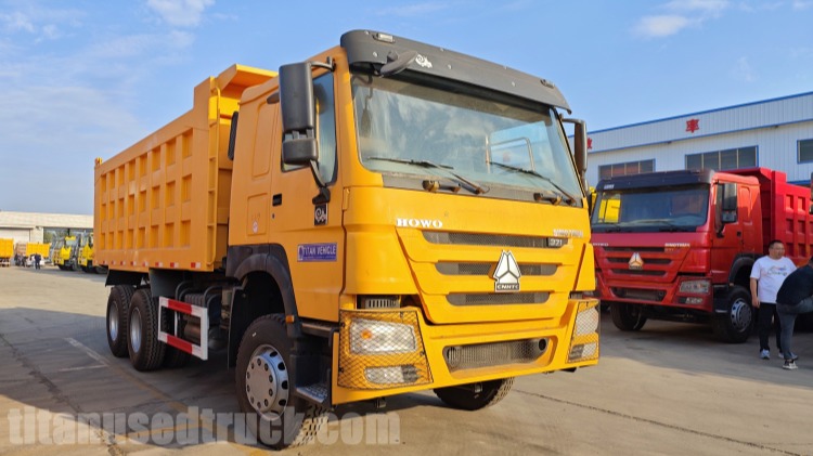 Used Howo 6x4 Tipper Trucks for Sale in Panama