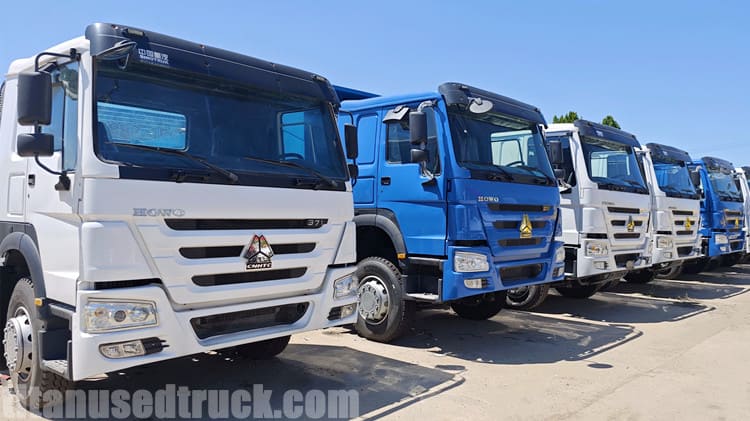 2nd Hand 8x4 Howo Dump Truck for Sale in Cameroon