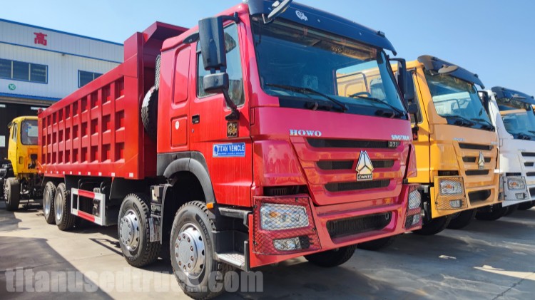 Pre Owned Howo Dump Trucks for Sale in Ghana