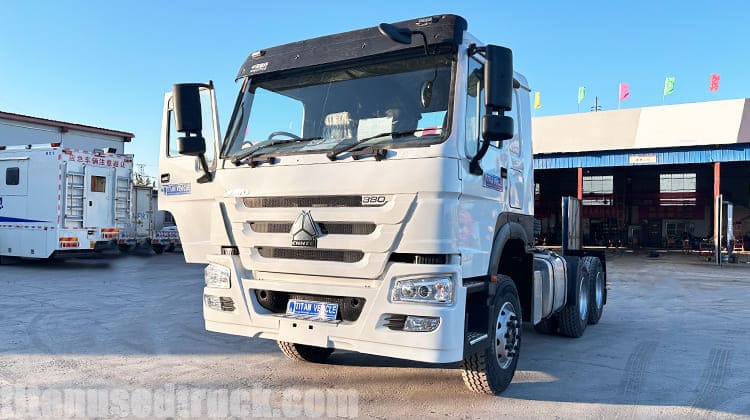Complete Used Howo Tractor Truck for Sale in Ghana