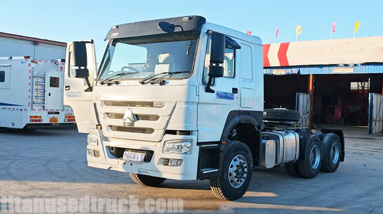 Complete Used Howo Tractor Truck for Sale in Ghana