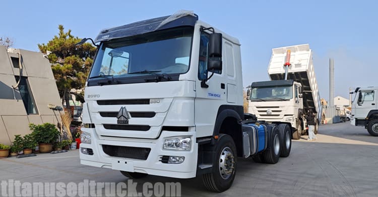 Used Sinotruk Howo Tractor Truck for Sale in Guyana