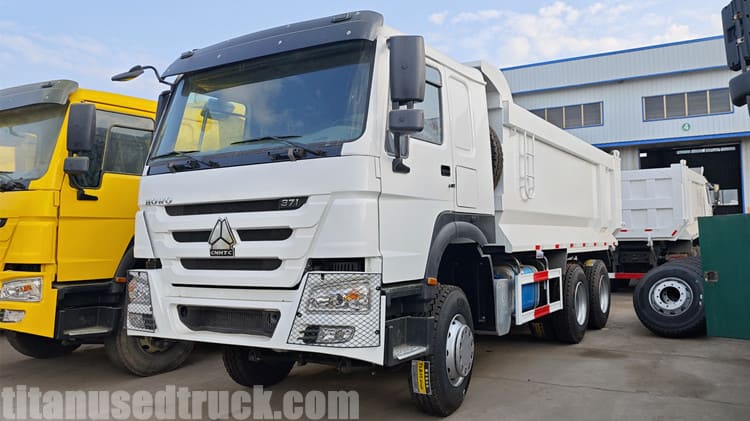 Pre Owned Howo Dump Trucks 371 HP for Sale in Guam