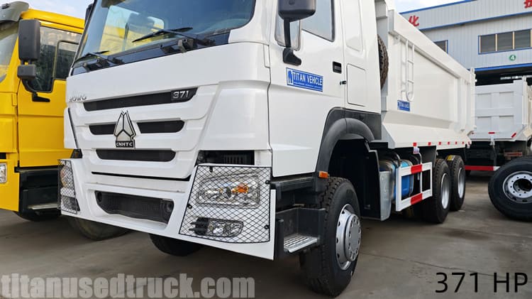 Pre Owned Howo Dump Trucks 371 HP for Sale in Guam