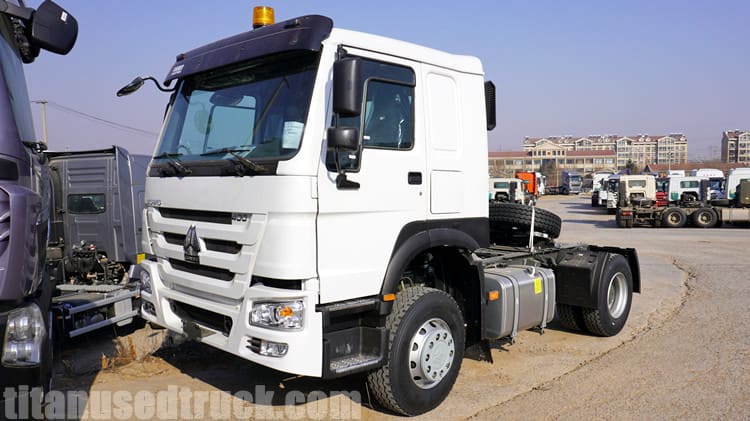Used Howo Tractor Truck 4x2 for Sale in Tanzania