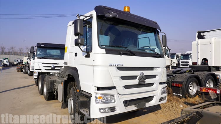 Used Howo Tractor Truck 4x2 for Sale in Tanzania