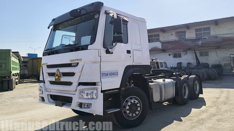 RHD 380 HP Sinotruk Howo Used Tractor Trucks for Sale in Kenya