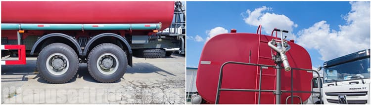 LHD 400 HP Used Howo Water Truck for Sale in Cameroon Tiko