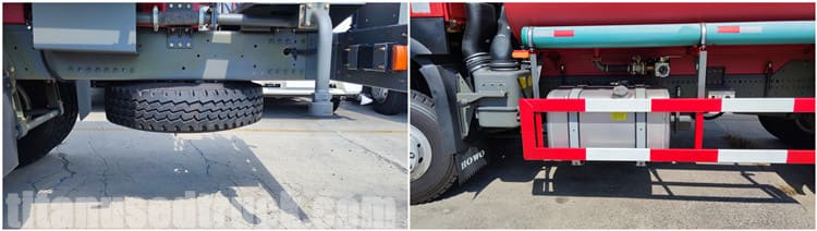 LHD 400 HP Used Howo Water Truck for Sale in Cameroon Tiko