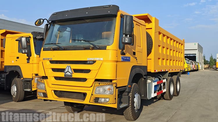 CNHTC 6x4 Used Howo Dump Truck for Sale in Mozambique