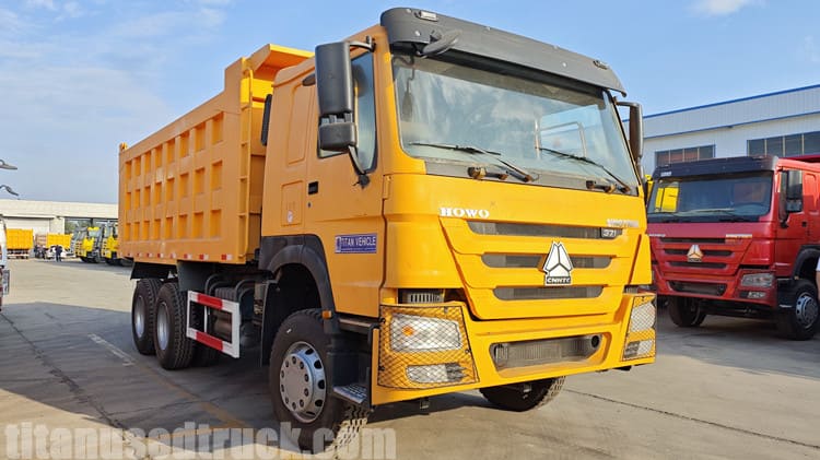 CNHTC 6x4 Used Howo Dump Truck for Sale in Mozambique