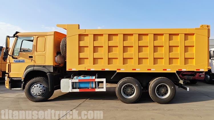 CNHTC 6x4 Used Howo Dump Truck for Sale in Mozambique