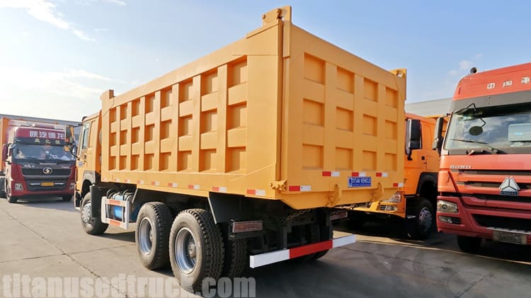 CNHTC 6x4 Used Howo Dump Truck for Sale in Mozambique