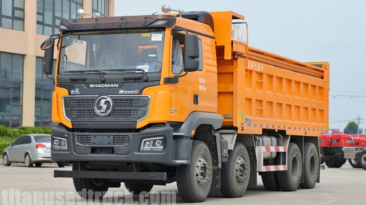 Used Shacman Dump Truck 8x4 for Sale in Cameroon