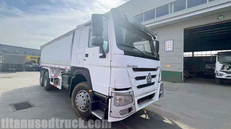 371 HP Second Hand Howo Water Tank Truck for Sale in Guinea