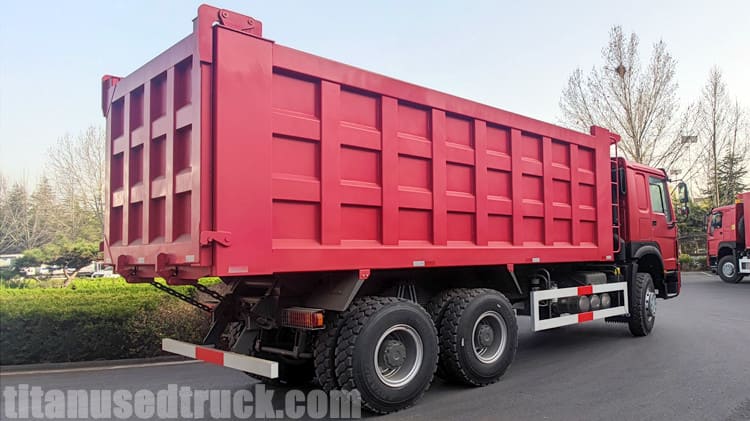 6x4 Second Hand Howo Dump Truck for Sale in Djibouti