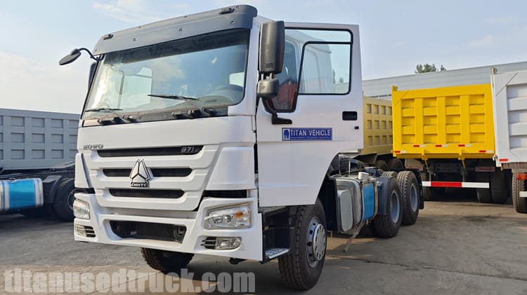 6x4 Used Howo Tractor Truck 371HP for Sale in Nigeria